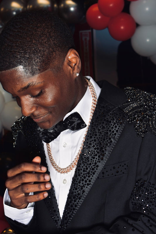 Fully custom diamond suit