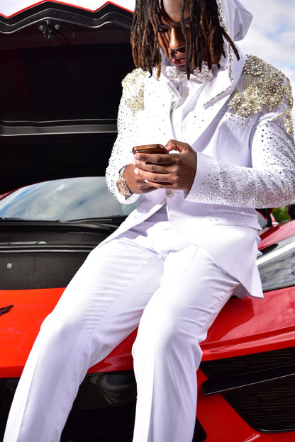 Fully custom diamond suit