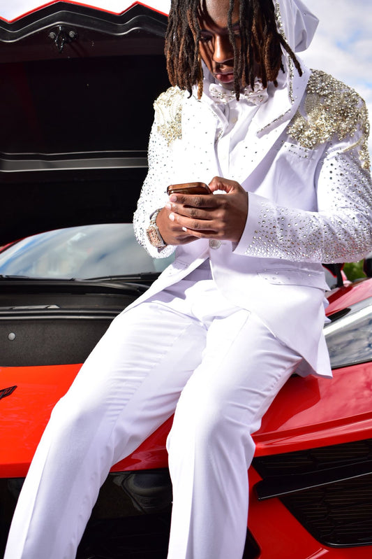 Fully custom diamond suit