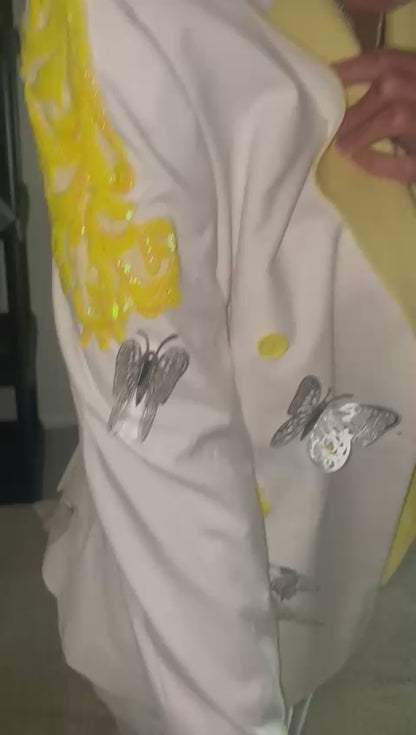 Fully custom women diamond suit
