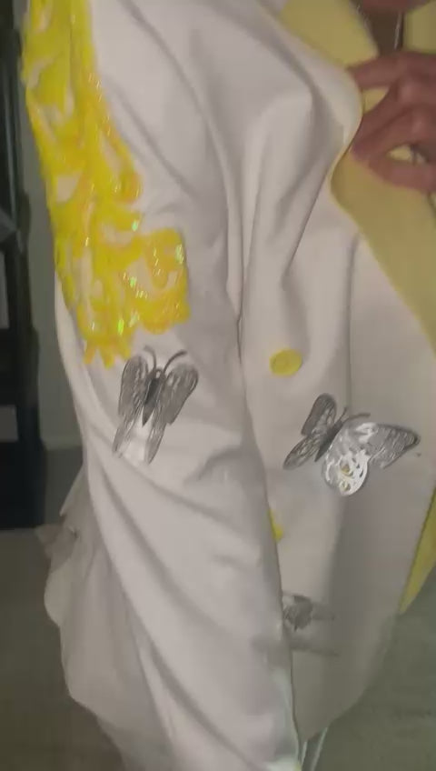 Fully custom women diamond suit